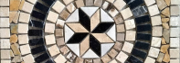 Doğaltaş mermer mozaik madalyon modeli, mermer mozaik dekor, doğaltaş dekor ürünü, 60cm - 80cm- 90cm- 100cm - 120cm veya dilediğiniz bir ölçüde imal edilebilir. Değişik renklerde ve modellerde mermer mozaiklerimiz mevcuttur.