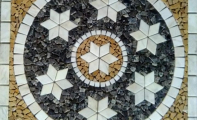 mozaik taş dekor üretim İstanbul. 60*60cm - 90*90cm*120*120 cm doğal mozaik dekor ürünleri imalatı
