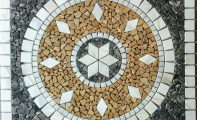 Mermer mozaik taş dekor Kadıköy.