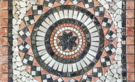 Mermer taş mozaik dekor imalatı.