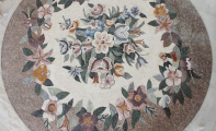 natural stone decoration mosaic application, doğal taş dekorasyon mozaik uygulaması, marble stone mosaic,mermer taş mozaik 